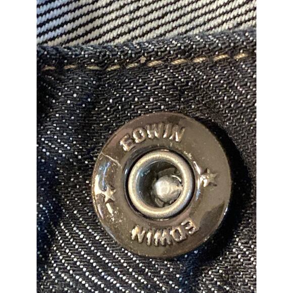 Vtg EDWIN 505 Japanese Denim Jeans Men's W36 L30 Loose Straight Blue Selvedge - Picture 3 of 10